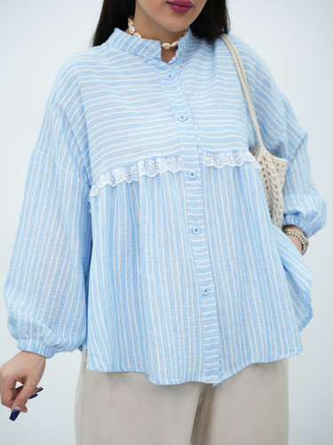 شومیز لینن عروسکی